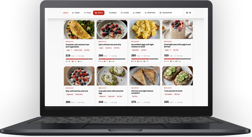 100+ meals