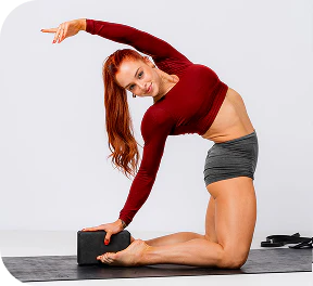 Stretching girl 3